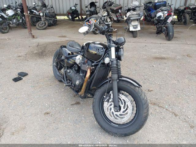  Salvage Triumph Motorcycle Bonneville