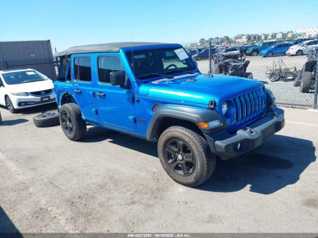  Salvage Jeep Wrangler