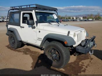  Salvage Jeep Wrangler