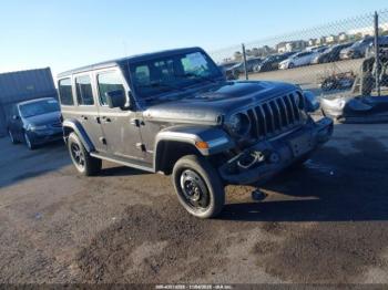  Salvage Jeep Wrangler