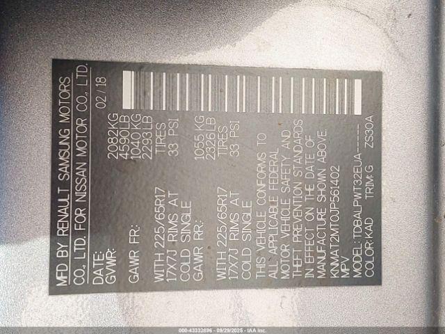 Nissan Rogue S Image 9