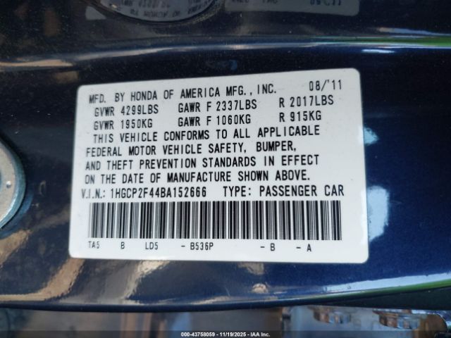 Honda Accord 2.4 Lx-p Image 12