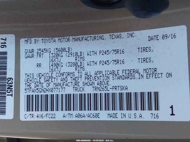 Toyota Tacoma Sr5 Image 7