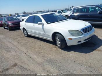  Salvage Mercedes-Benz S-Class