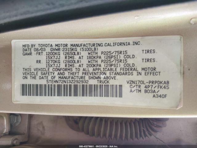 Toyota Tacoma Base V6 Image 7