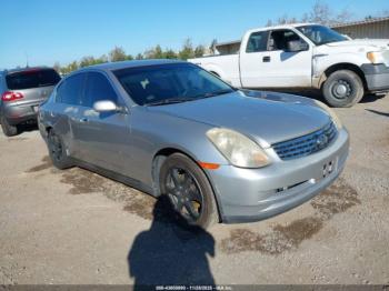  Salvage INFINITI G35