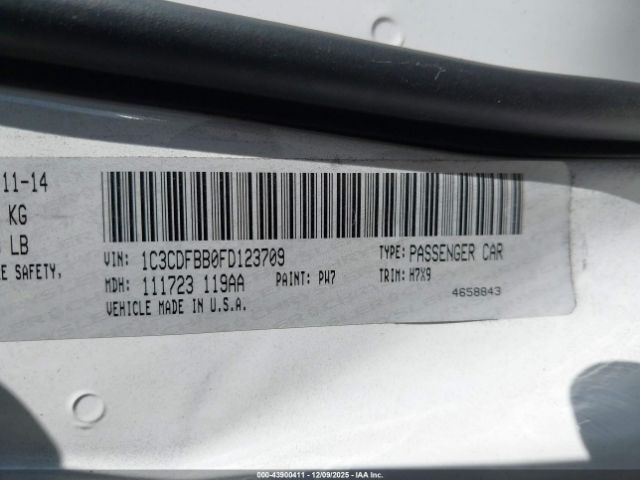 Dodge Dart Sxt Image 2