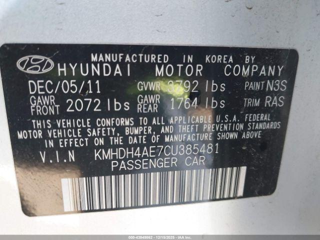 Hyundai ELANTRA Gls (ulsan Plant) Image 7
