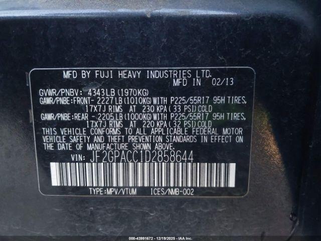 Subaru Crosstrek 2.0i Premium Image 12