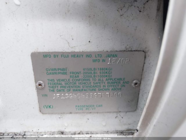 Subaru Forester Xs Image 9