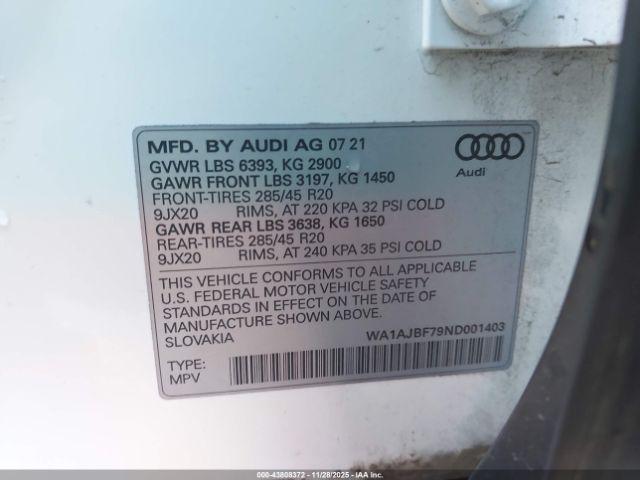 Audi Q7 Premium 45 Tfsi Quattro Tiptronic Image 16