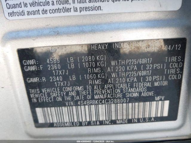 Subaru Outback 2.5i Limited Image 17