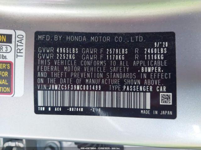 Honda Clarity Plug-In Hybrid Touring Image 2