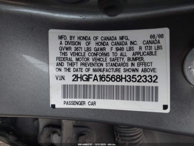 Honda Civic Lx Image 9