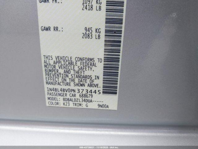 Nissan Altima S Fwd Image 14