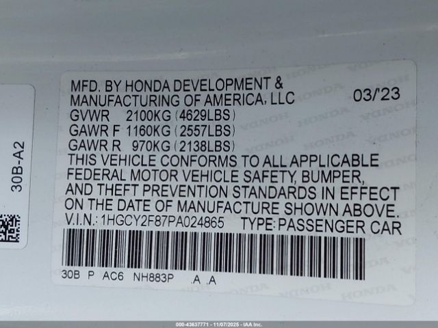 Honda Accord Touring Image 16