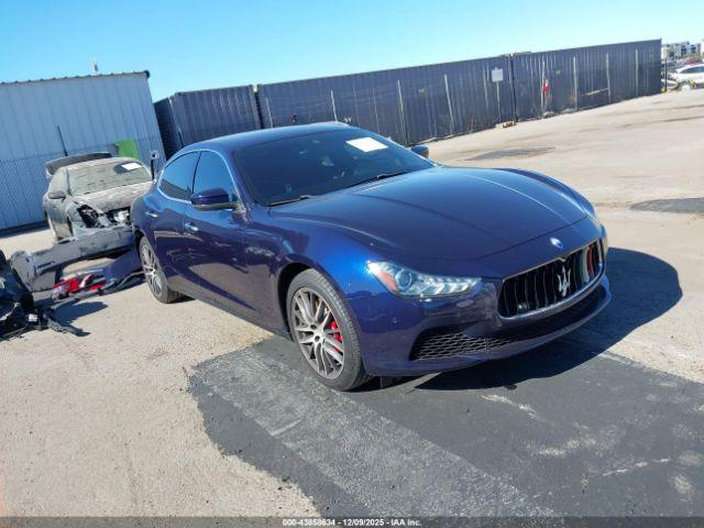  Salvage Maserati Ghibli