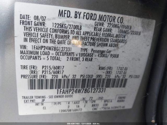 Ford Taurus Sel Image 12