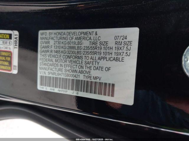 Honda Odyssey Sport-l Image 10