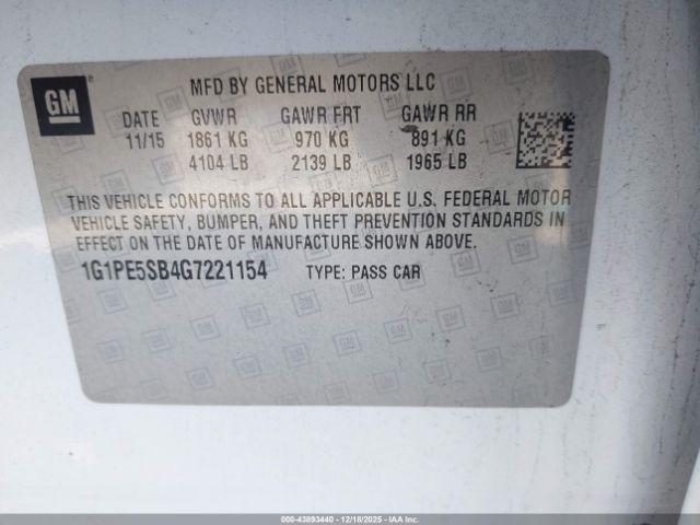 Chevrolet Cruze 1lt Auto Image 16