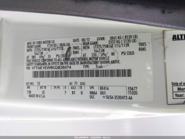 Ford E-150 Commercial Image 2