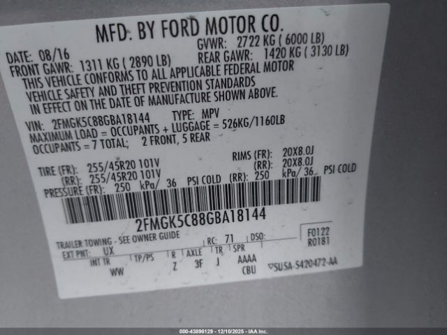 Ford Flex Sel Image 5