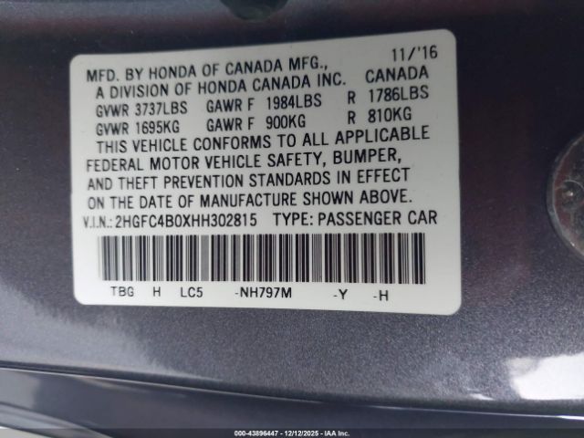 Honda Civic Lx-p Image 10