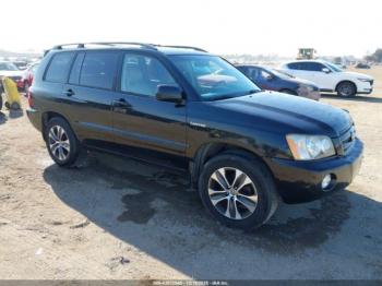  Salvage Toyota Highlander