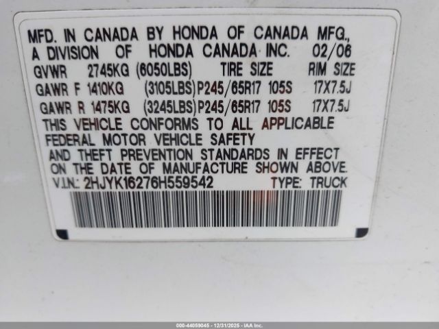 Honda Ridgeline Rt Image 13