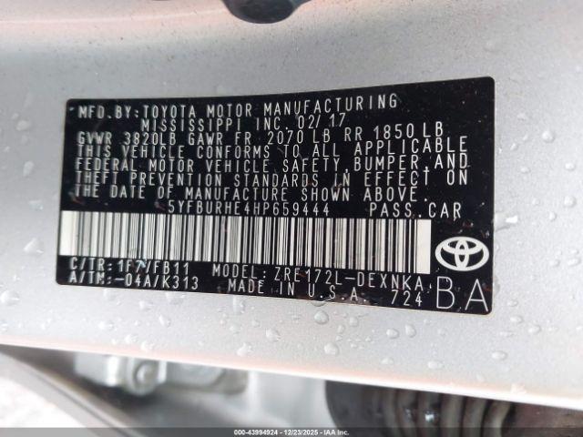 Toyota Corolla Le Image 5