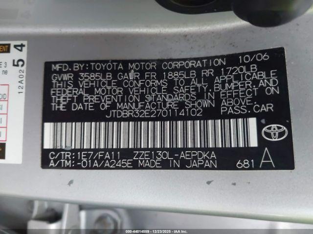 Toyota Corolla Ce Image 13