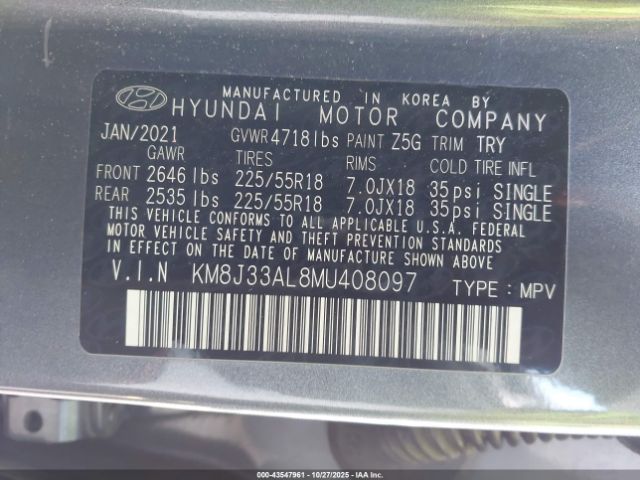 Hyundai TUCSON Sel Image 11