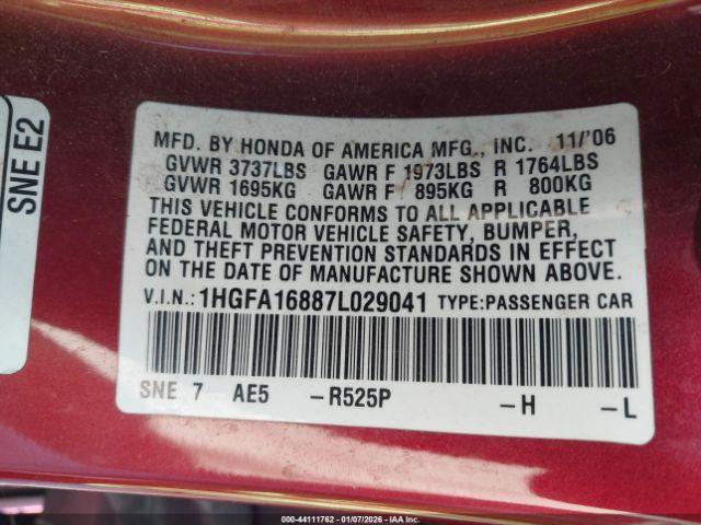 Honda Civic Ex Image 10