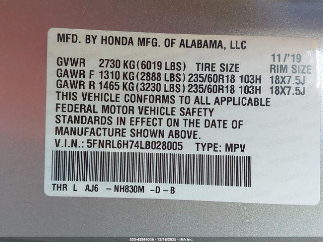 Honda Odyssey Image 7