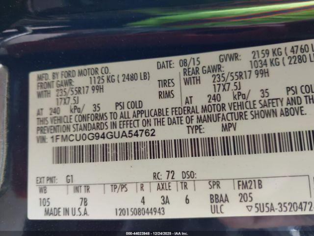 Ford Escape Se Image 10